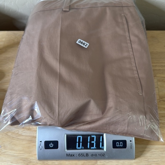 HUGO Boss Cotton High Rise Button Fly Tachino2 Trouser in Medium Beige - Picture 14 of 14